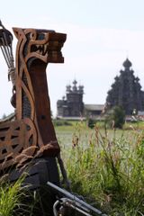 Лодка в Кижах